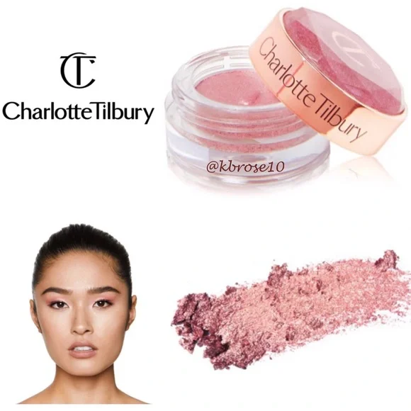 New in Box Charlotte Tilbury Jewel Eyes To Hypnotize Cream Eyeshadow Pillow Talk - Picture 9 of 15